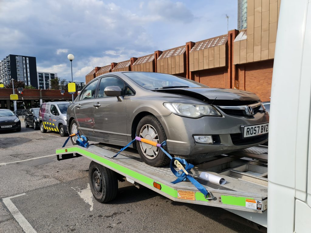 car towing